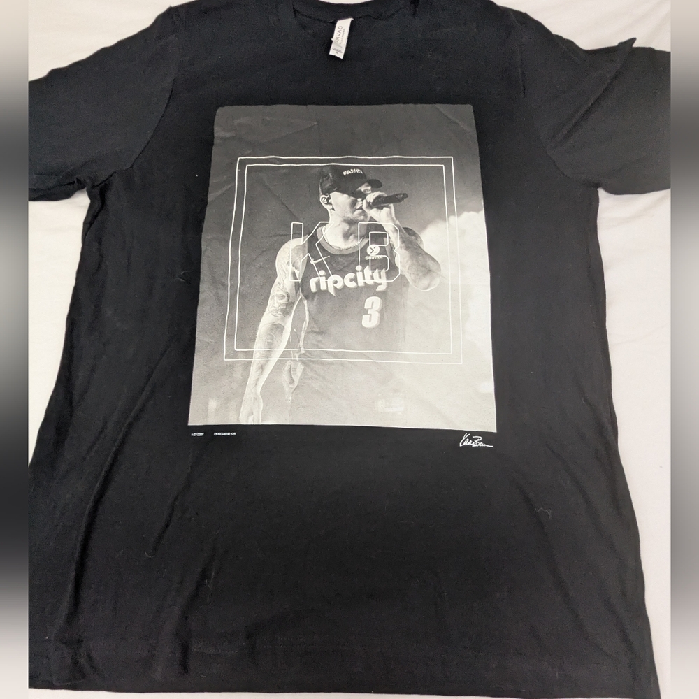 Kane Brown 1.27.22 Portland Oregon Concert Merch Vintage Black T-Shirt XL